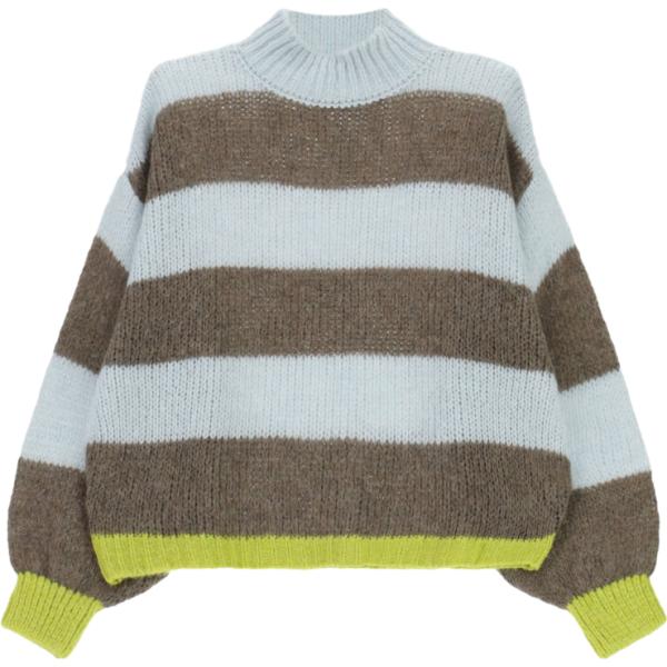 maglieria Dixie multicolore a righe