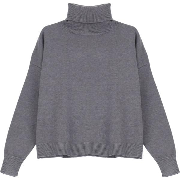 maglieria Dixie grigio tinta unita