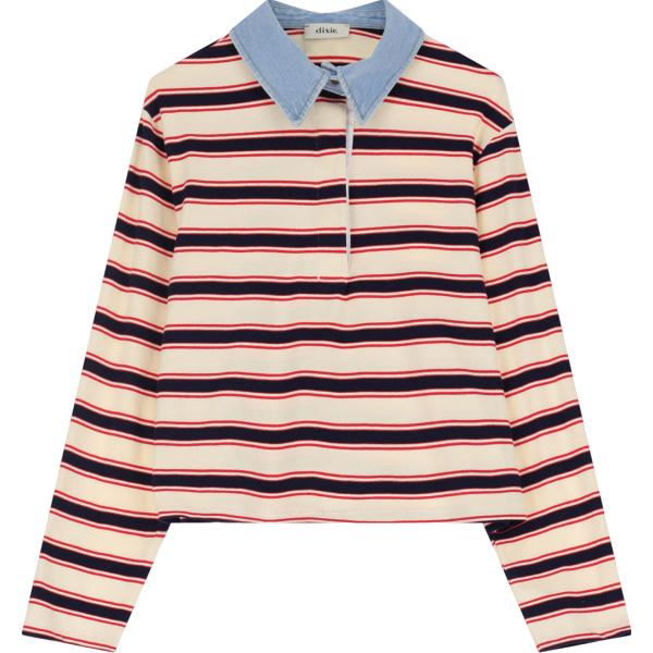 maglieria Dixie multicolore a righe