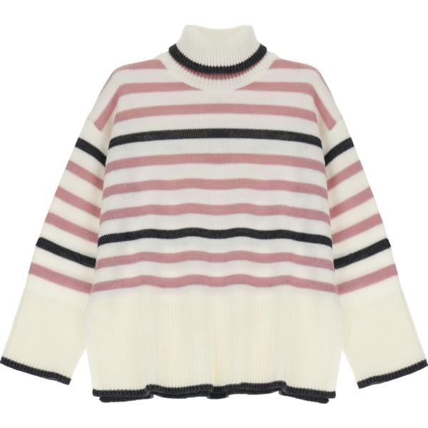 maglieria Dixie bianco a righe