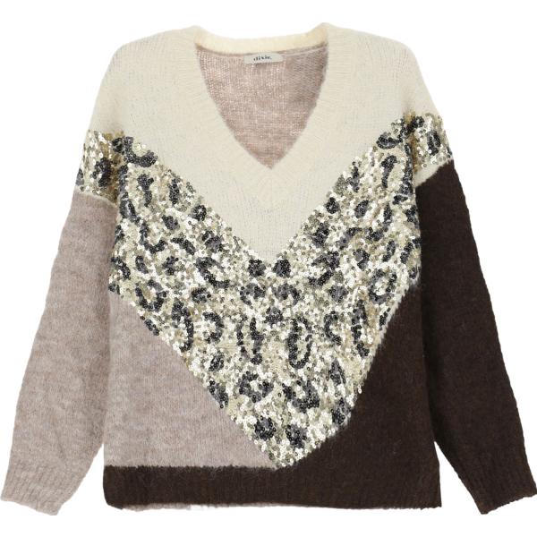 maglieria Dixie multicolore animalier