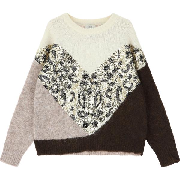 maglieria Dixie multicolore animalier