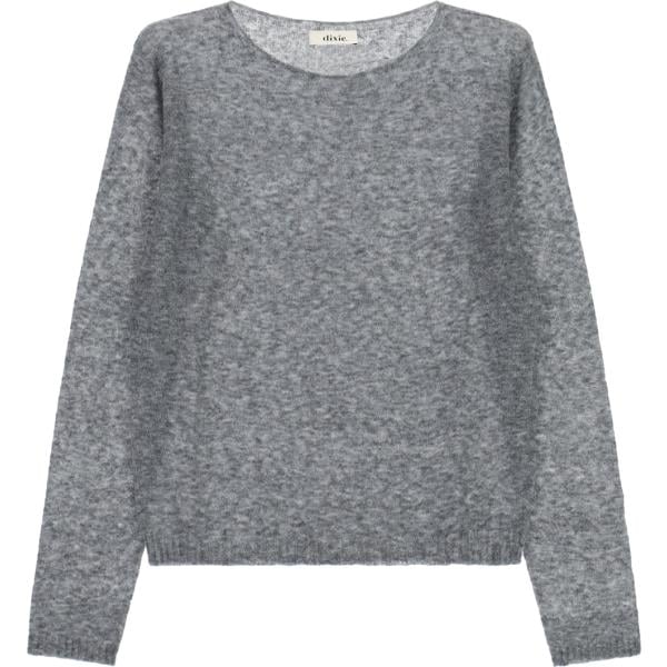 maglieria Dixie grigio tinta unita