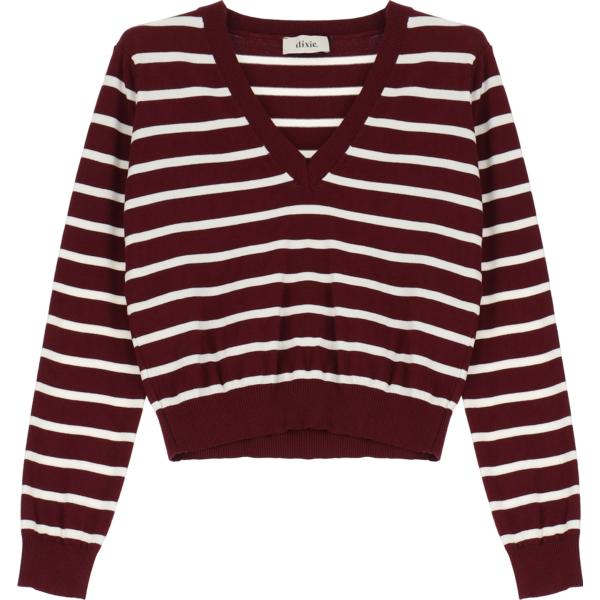 pullovers Dixie marrone a righe