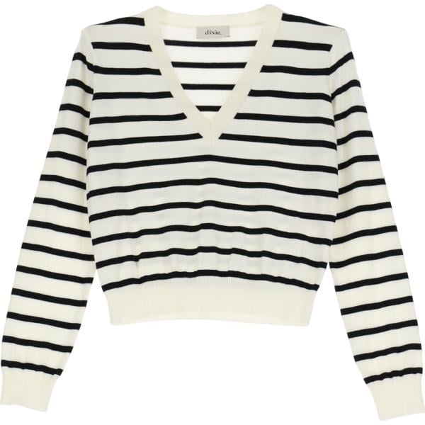 pullovers Dixie bianco a righe