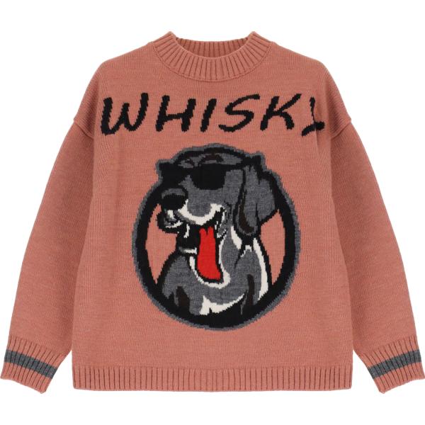 pullovers Dixie marrone con stampe