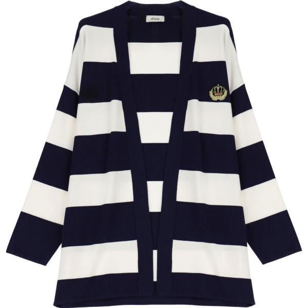 cardigans Dixie blu a righe