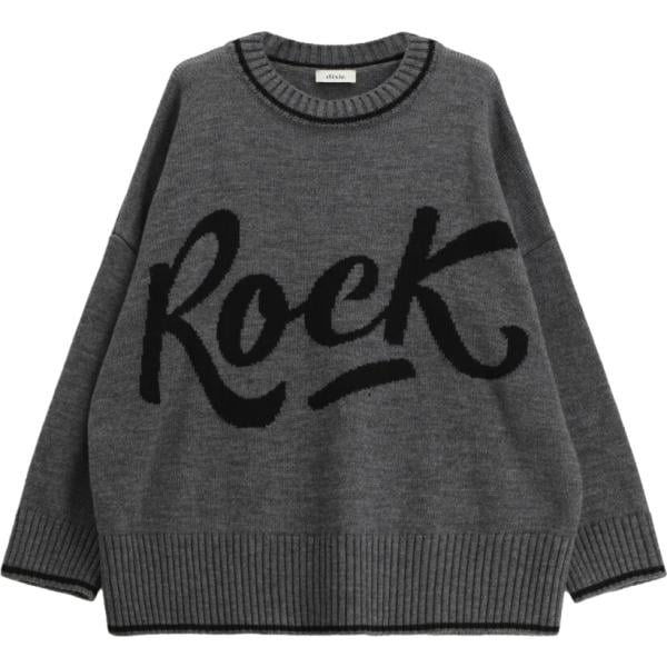 maglieria Dixie grigio con stampe