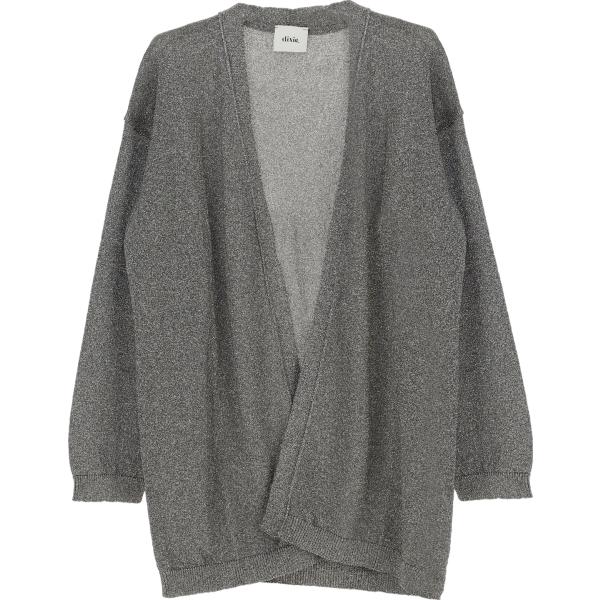 cardigans Dixie grigio tinta unita