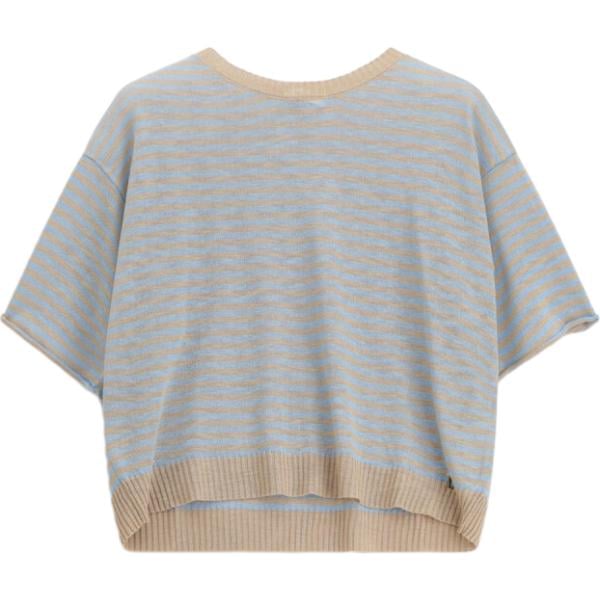 maglieria Dixie grigio a righe