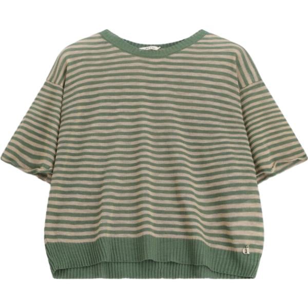 maglieria Dixie verde a righe