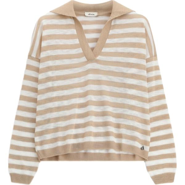 maglieria Dixie marrone a righe