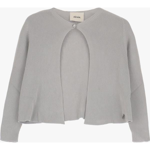 cardigans Dixie grigio tinta unita