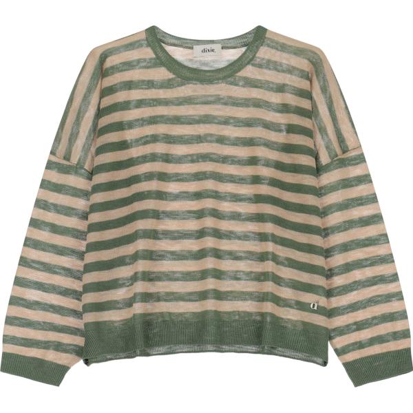 maglieria Dixie verde a righe