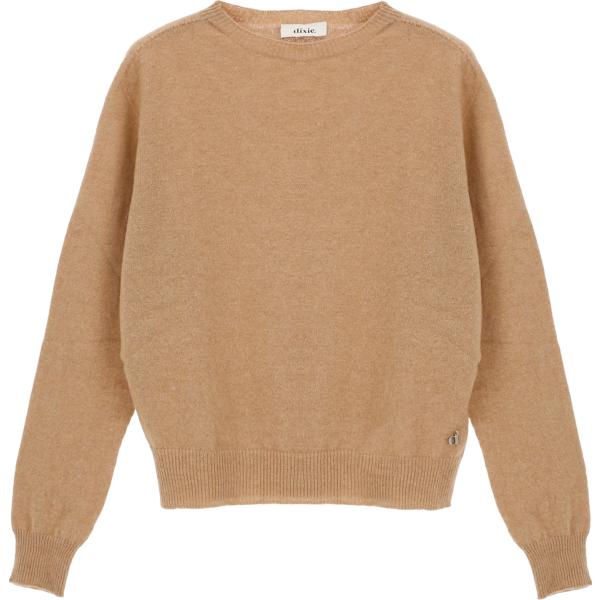 pullovers Dixie marrone tinta unita