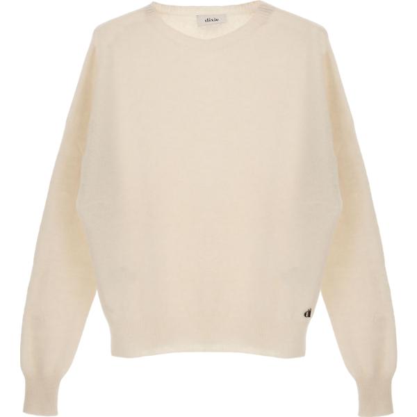 pullovers Dixie bianco tinta unita