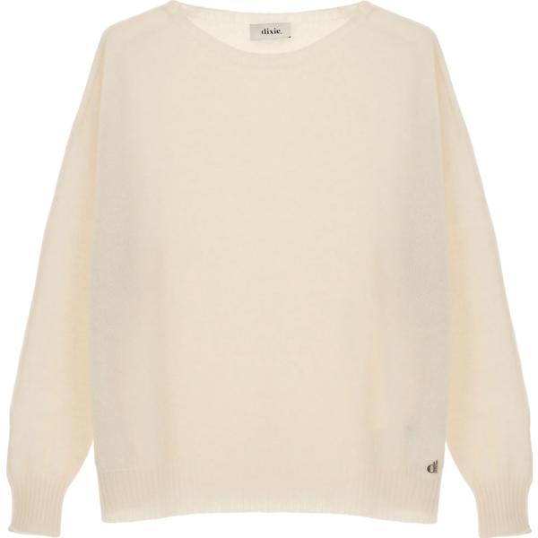 pullovers Dixie bianco tinta unita