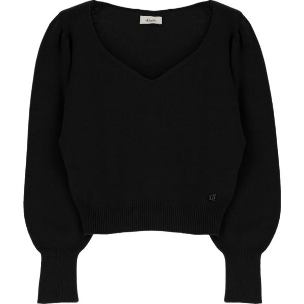 pullovers Dixie nero tinta unita