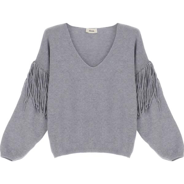 maglieria Dixie grigio tinta unita