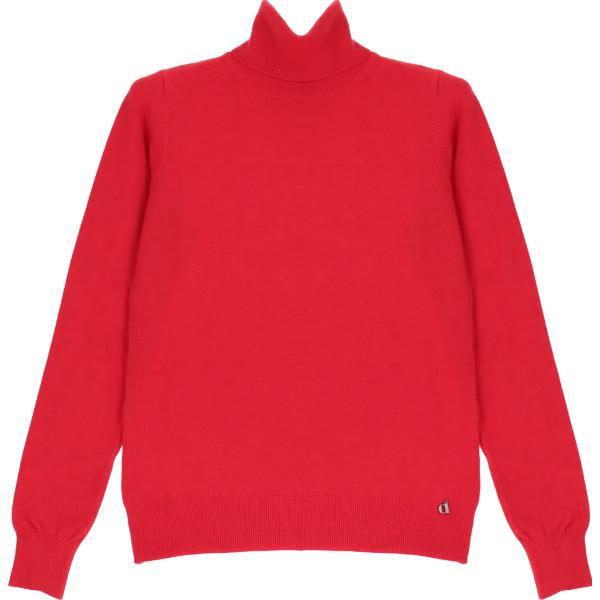 maglieria Dixie rosso tinta unita