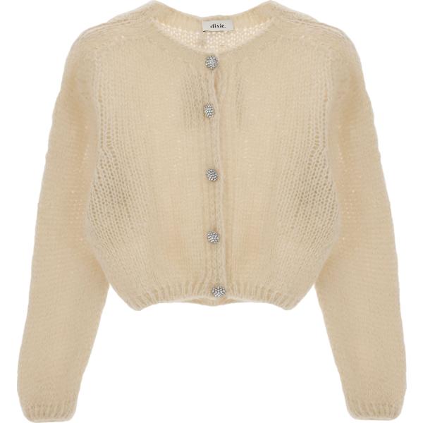 cardigans Dixie marrone tinta unita