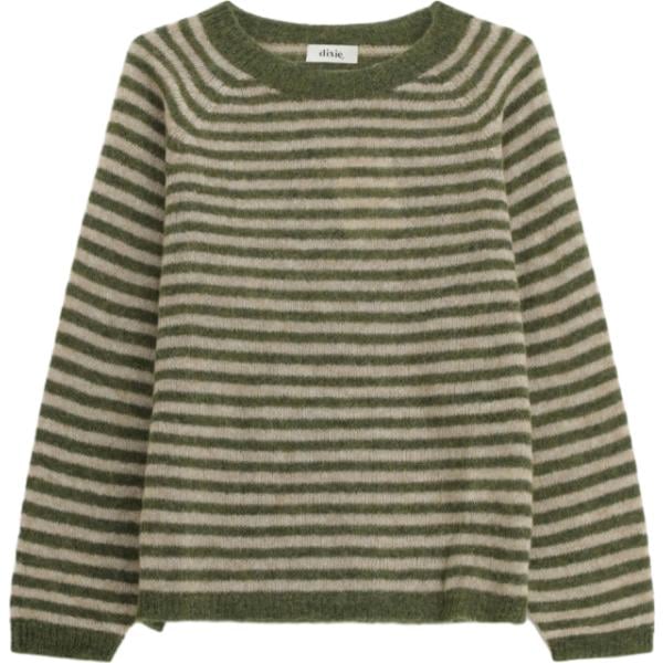 maglieria Dixie verde a righe