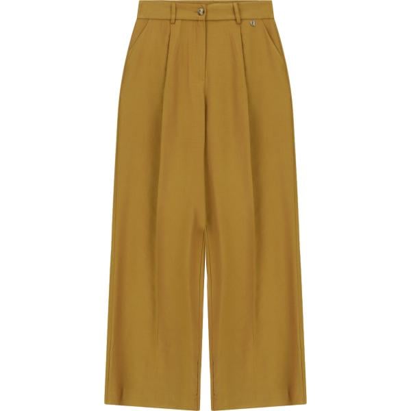 pantaloni a palazzo Dixie marrone