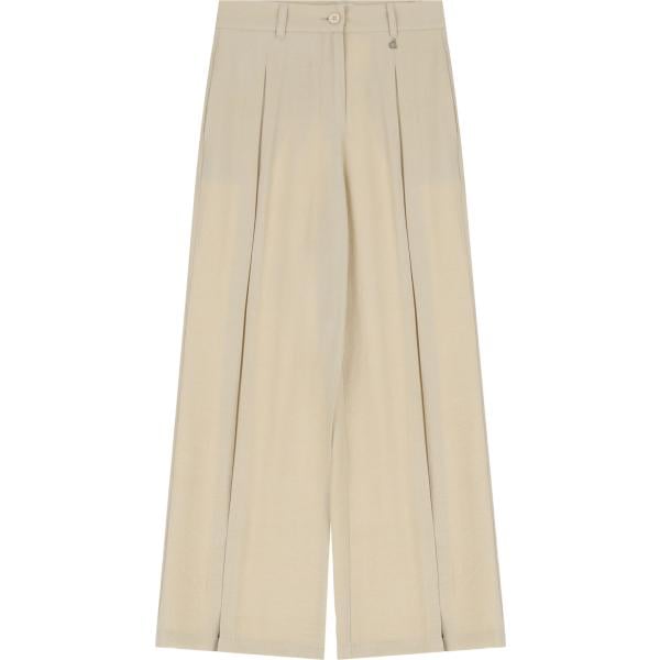 pantaloni a palazzo Dixie marrone