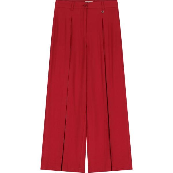 pantaloni a palazzo Dixie rosso