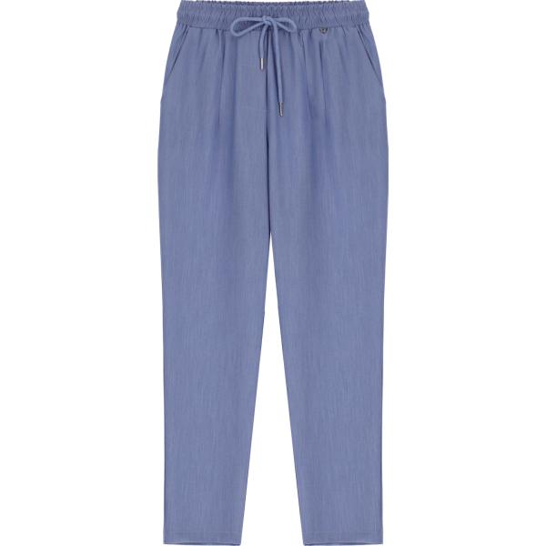 pantaloni cargo Dixie viola tinta unita