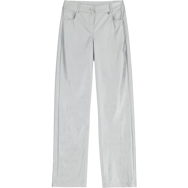 pantaloni Dixie grigio tinta unita