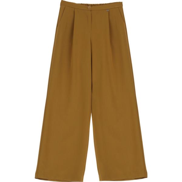pantaloni a palazzo Dixie marrone