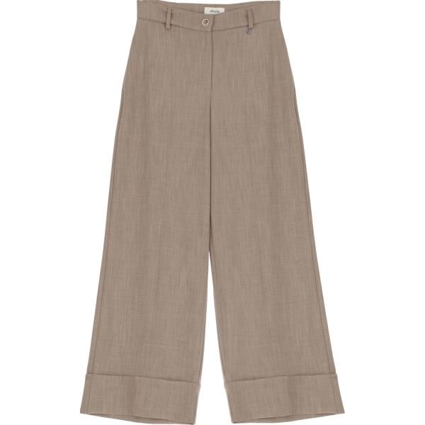 pantaloni a palazzo Dixie marrone