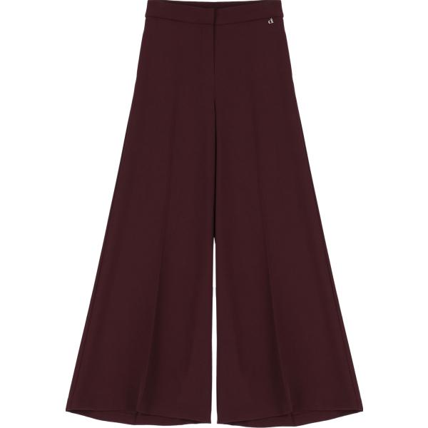 pantaloni a palazzo Dixie marrone