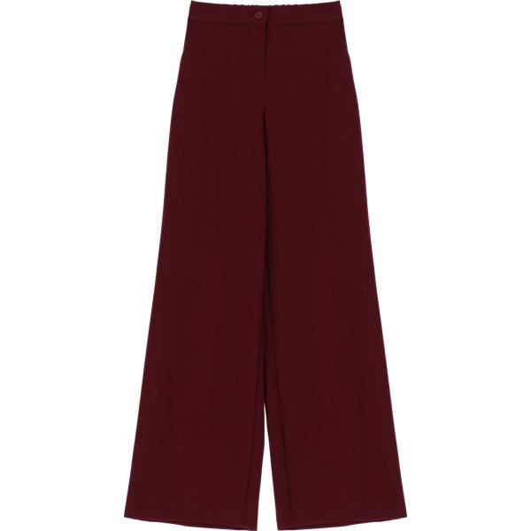 pantaloni a palazzo Dixie marrone tinta unita