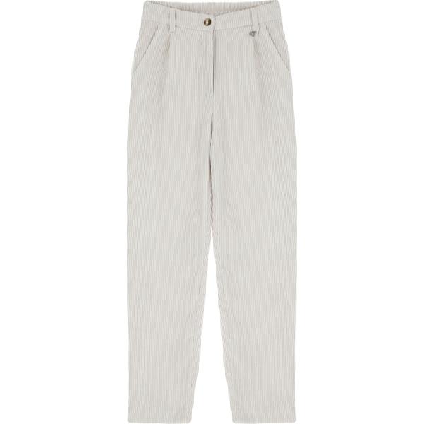 pantaloni Dixie grigio tinta unita