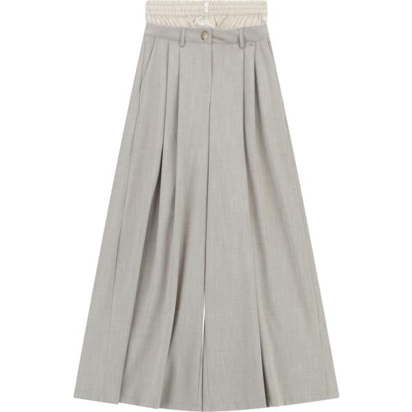 pantaloni a palazzo Dixie grigio