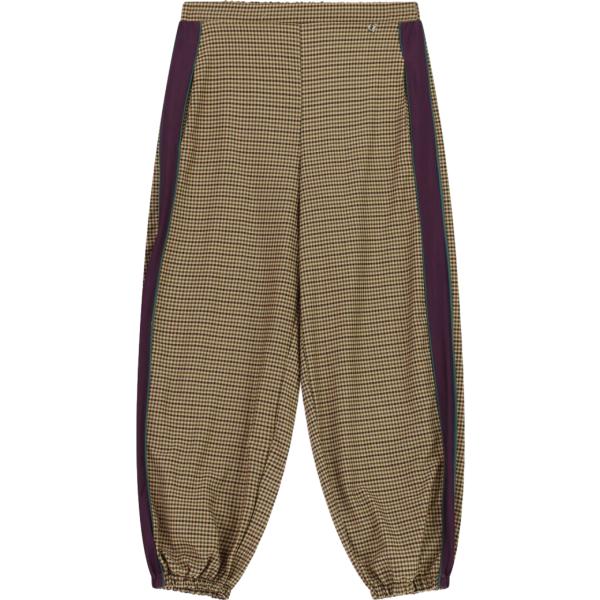 pantaloni Dixie viola a quadri