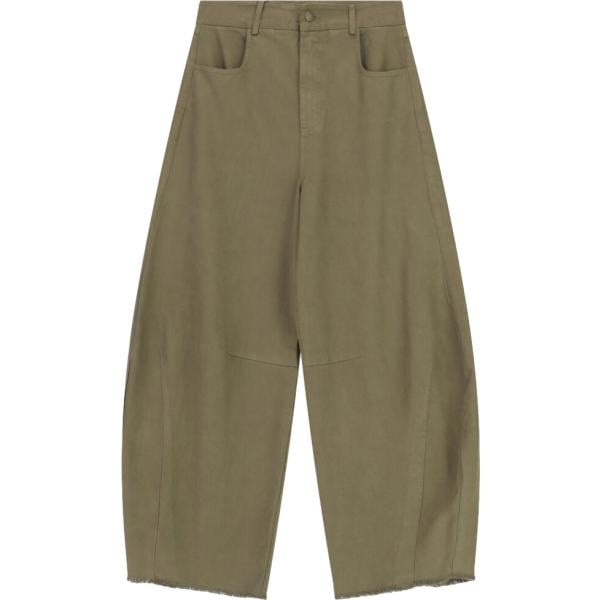 pantaloni a palazzo Dixie verde