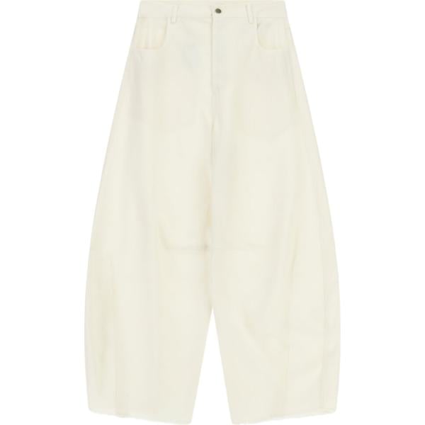 pantaloni a palazzo Dixie bianco