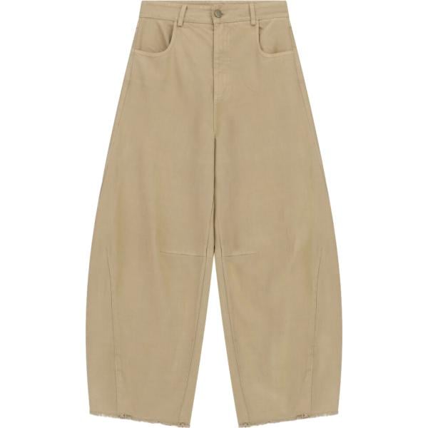 pantaloni a palazzo Dixie marrone