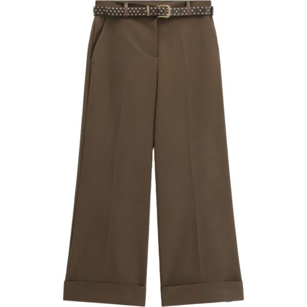 pantaloni a palazzo Dixie marrone