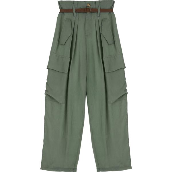 pantaloni cargo Dixie verde