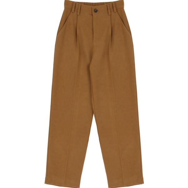 pantaloni capri Dixie marrone tinta unita