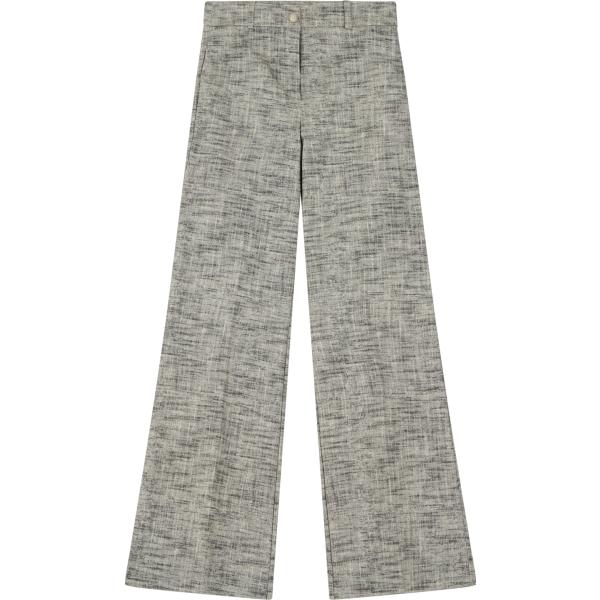 pantaloni Dixie marrone con stampe