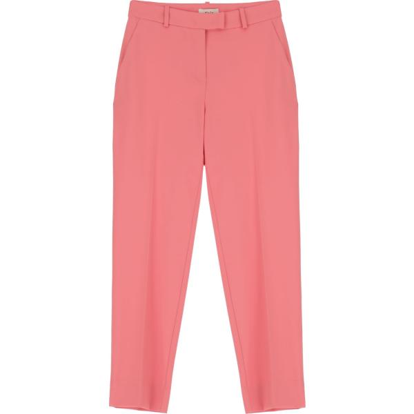 pantaloni capri Dixie rosa tinta unita