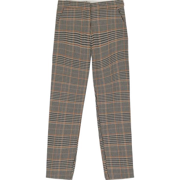 pantaloni capri Dixie verde a quadri