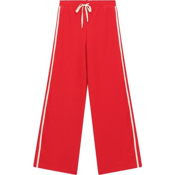 pantaloni a palazzo Dixie rosso