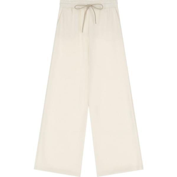 pantaloni a palazzo Dixie bianco