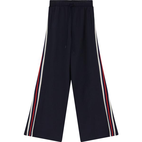 pantaloni Dixie blu a righe
